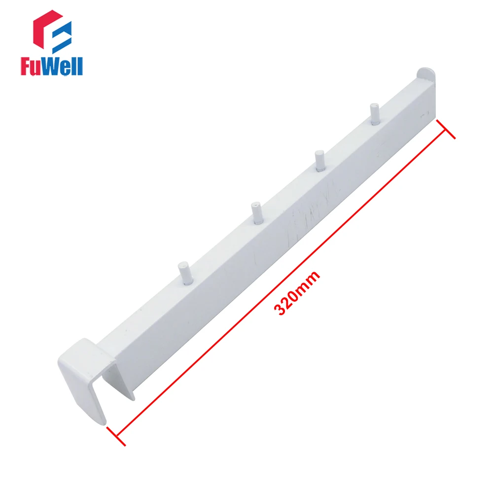 Вешалка длиной 320 мм крючки для демонстрации одежды кронштейн полки подходит