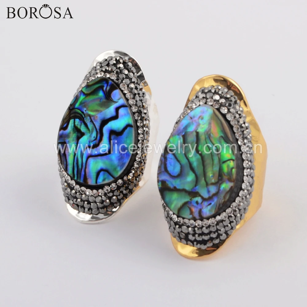 4 шт. циркониевые обручальные кольца BOROSA|Кольца| |