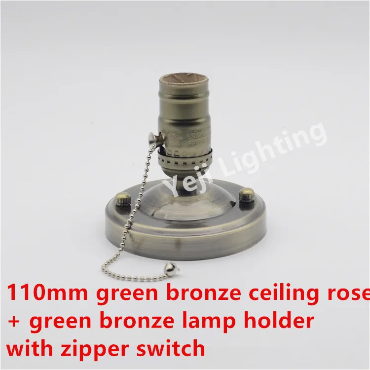 Настольная лампа Эдисона в винтажном ретро стиле алюминиевая с цоколем E27