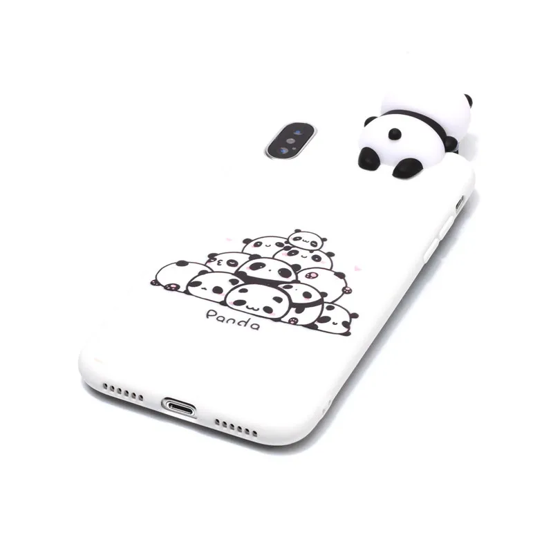 Чехол FLYKYLIN для iPhone 11 Pro Max 5, 5S, SE, XS, XR, X, 6 S, 6 S, 7 Plus, 8 Plus, чехол на Единорог, мягкий ТПУ, силикон, 3D, куклы, игрушки, телефон, чехол