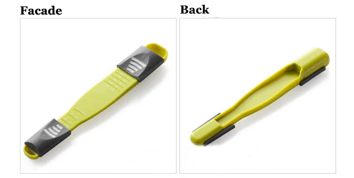 Двойные восемь регулируемых шкал волшебная мерная ложка для порошка