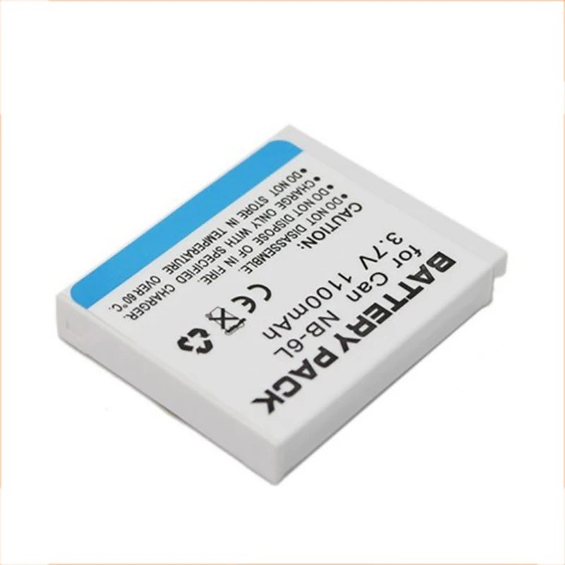 Высококачественная сменная батарея для камеры Canon NB 6L ELPH 500HS SD770IS SD980IS SD1200IS SD1300IS