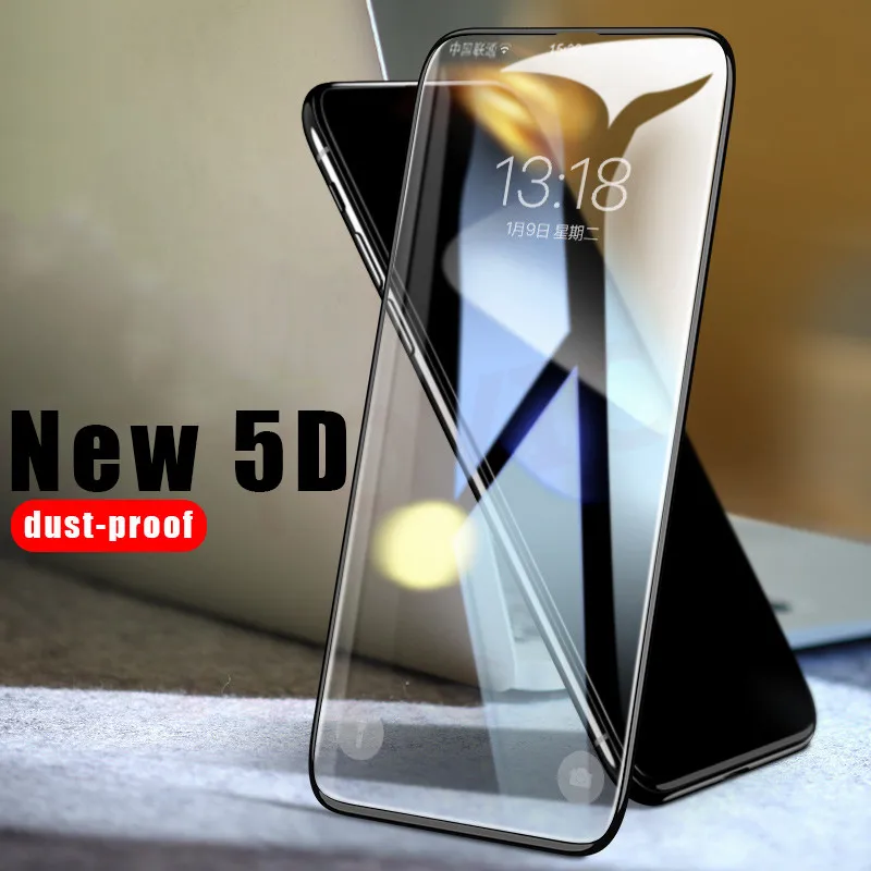 5D Full Cover Edge Tempered Glass For iPhone 7 8 6 Plus Screen Protector X 6s Film Protection | Мобильные телефоны и