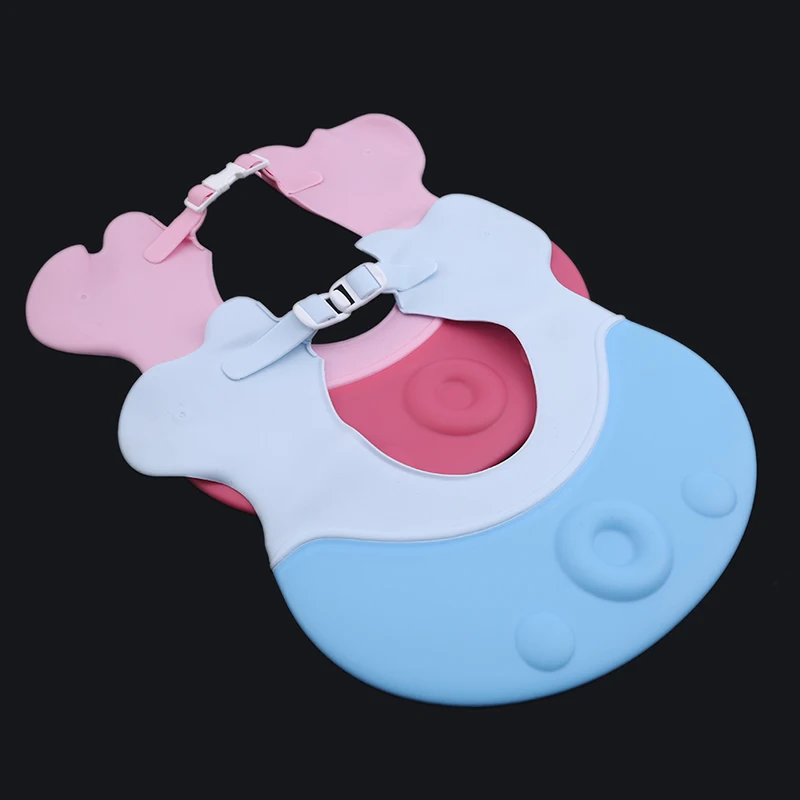 Baby Shower Кепки s шампунь при мытье головы Детский банный козырек Шапки Регулируемая