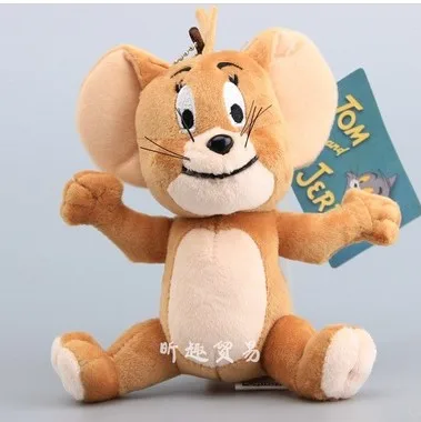 Бесплатная доставка 2 шт./компл. кот и Джерри мышь Детская Милая мультяшная мягкая