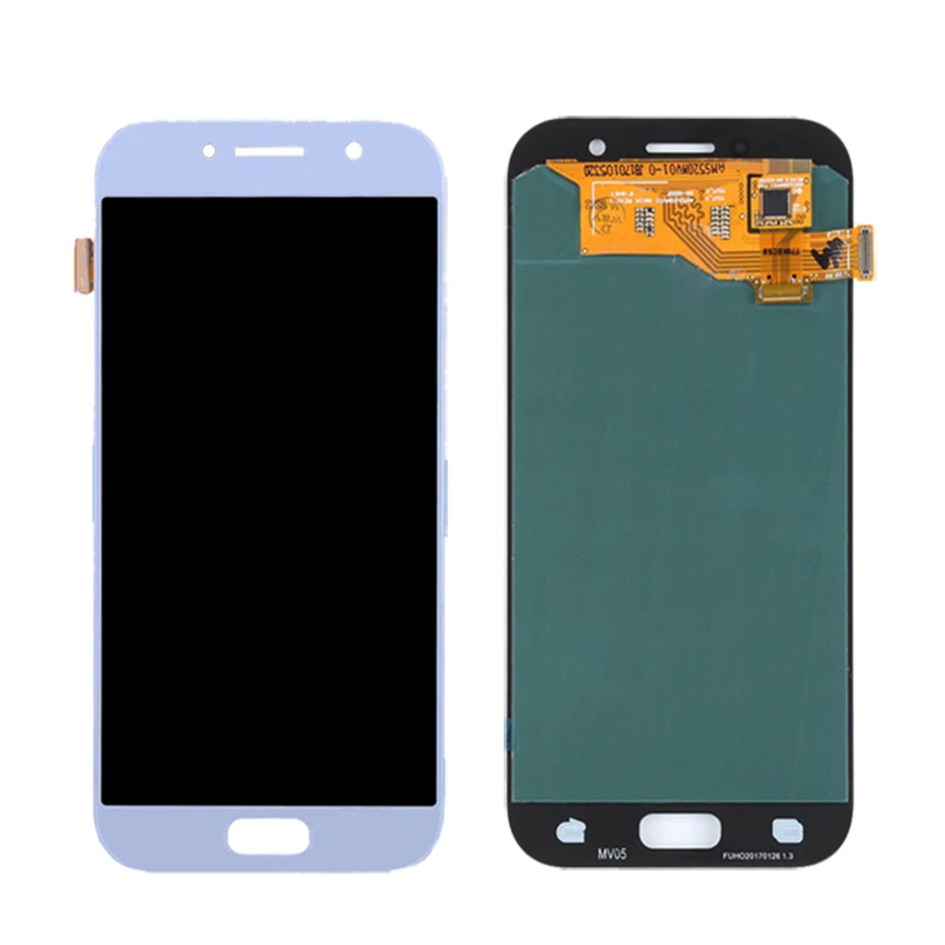 ЖК дисплей AMOLED для SAMSUNG Galaxy A5 2017 A520 сменный сенсорный экран Samsung запчасти