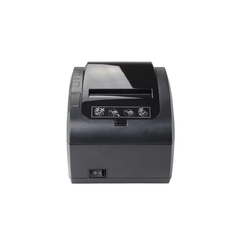 80 мм модный принтер фактура Термальный чековый с USB + Lan RS232|Принтеры| |