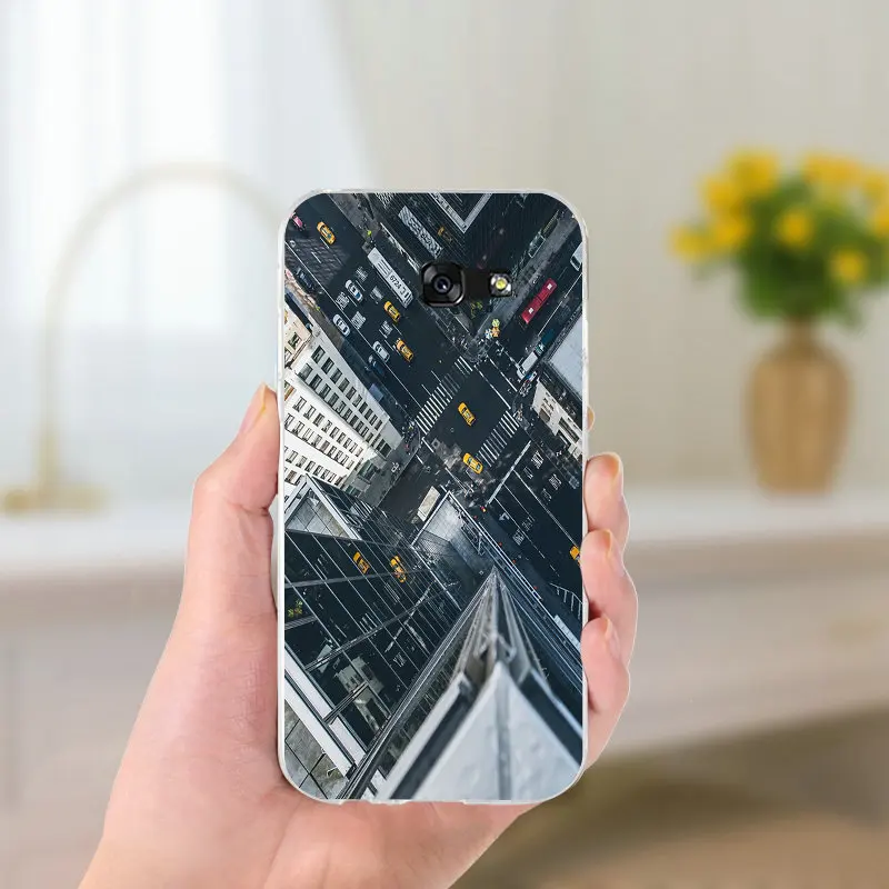 Urban Street View Cityscape Sunset Soft TPU Phone Cases for Samsung Galaxy Note 2 3 4 5 8 S2 S3 S4 S5 Mini S6 S7 S8 S9 Edge Plus | Мобильные