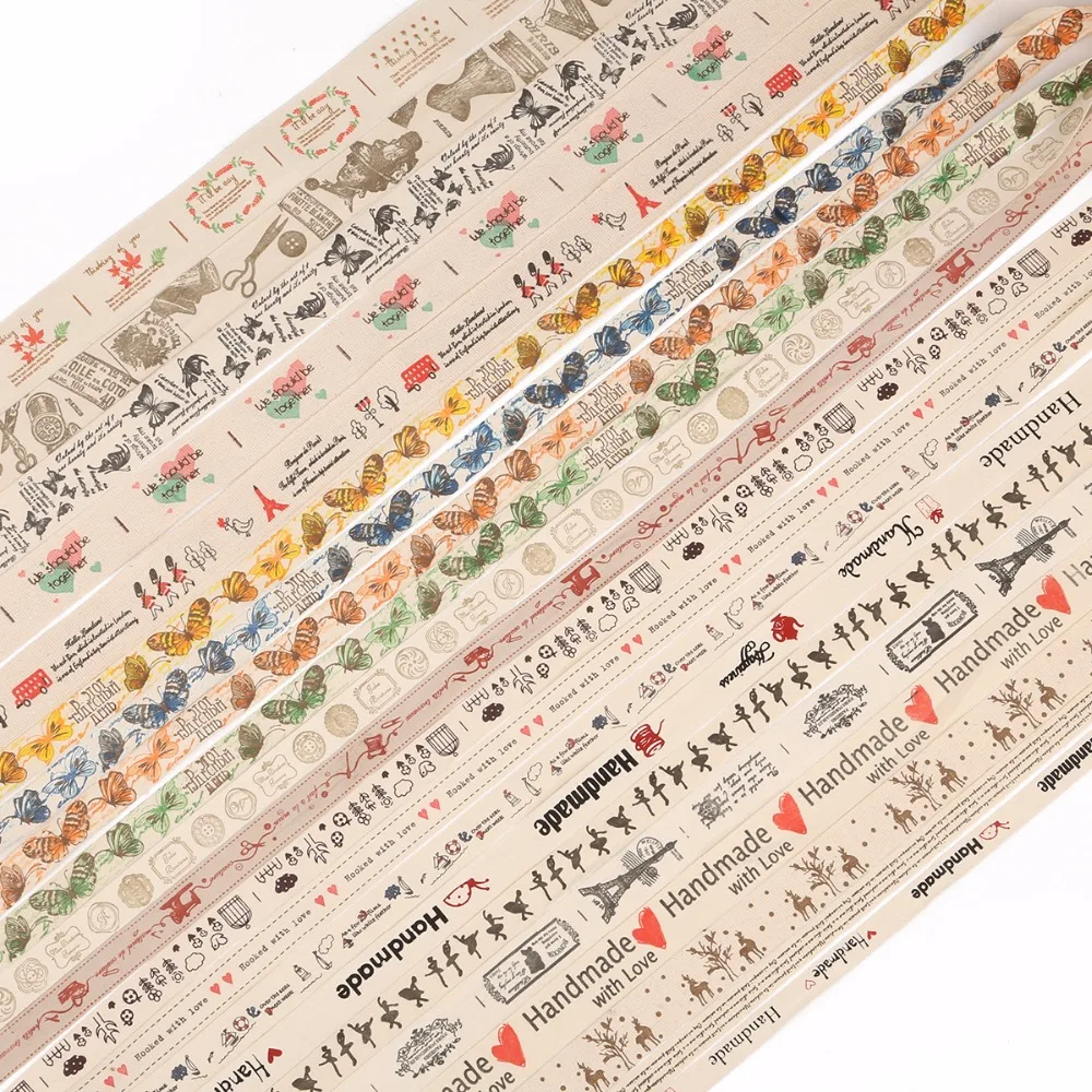 Лидер продаж! Лента Корсажная Ручная работа с принтом многофункциональная