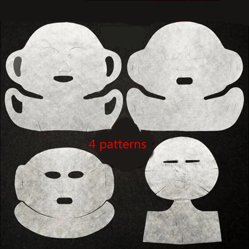 100 шт./лот висит уши маска Бумага Средства ухода за кожей Шеи Уход лица Лифт