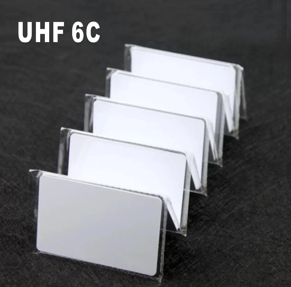 5 шт. Alien higgs3 пустые ПВХ UHF белые карты uhf rfid Gen2 6C карты|IC/ID карты| |