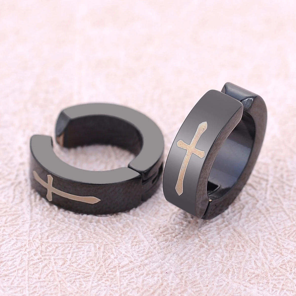 2 шт. клипсы для ушей не пирсинг поддельные серьги мужчин круглые модные