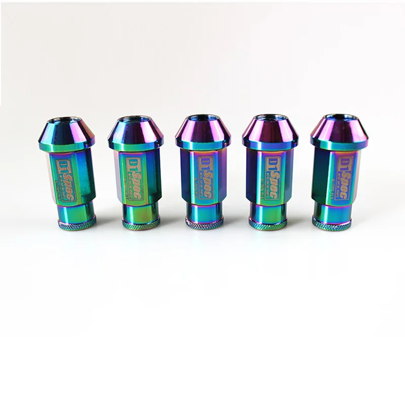 RASTP 20 шт. Neo Chrome M12 x 1 5 алюминиевая винтовая крышка внешний декор болтовые диски