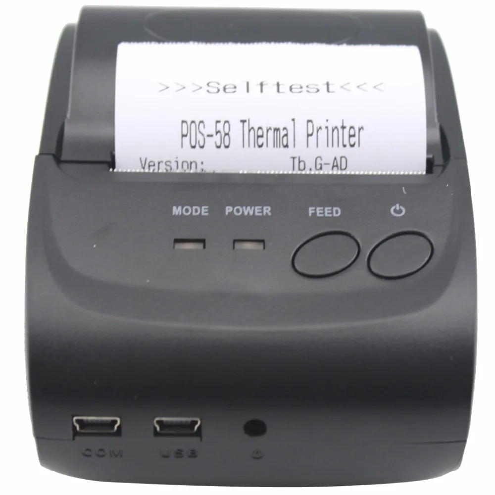 NT-5802DD портативный Bluetooth термопринтер Мини 58 мм bluetooth android и ios pos принтер Мобильный