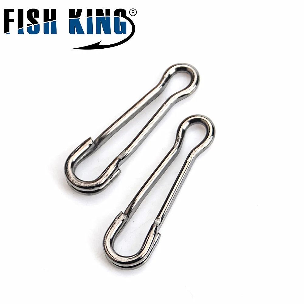 Рыболовная Снасть FISH KING 5 шт./лот 2 #4 #6 # из нержавеющей стали|hawaii snap|fishing hookfishing swivels |