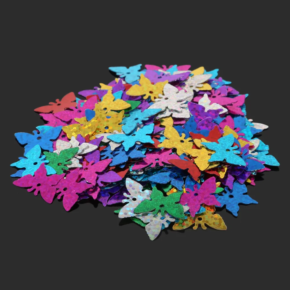7 стилей лазерные блестки разных цветов 20 г детская одежда пайетки для шитья