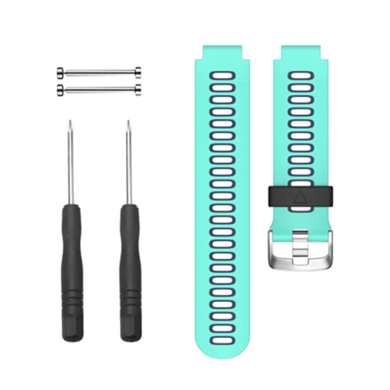 UIENIE New Replacement Silicone Watch Band Outdoor Sport Watchstrap for Garmin Forerunner 735XT/220/230/235/620/630 @JH | Наручные часы