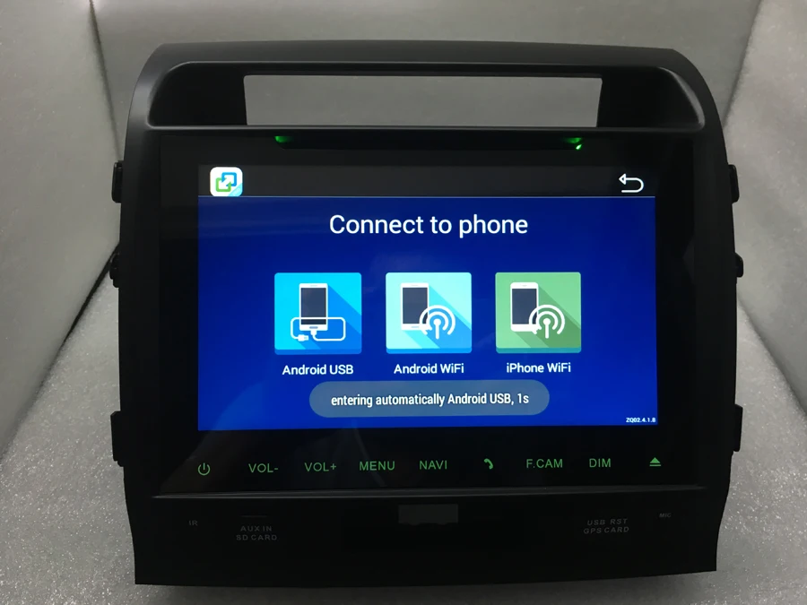 Автомобильный dvd плеер BYNCG 10 1 дюйма Android 8 0 GPS для Toyota Land Cruiser 200 2008 2015 головное