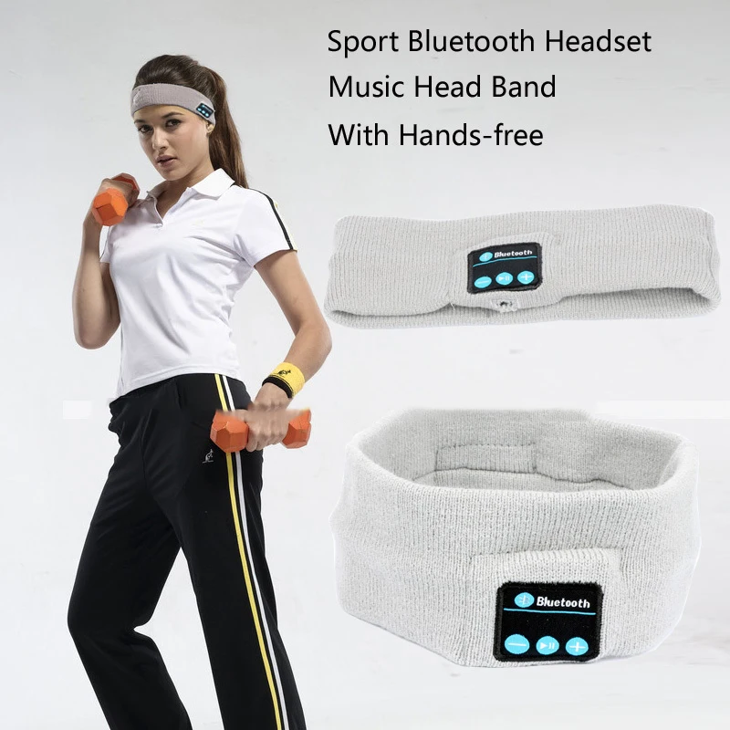 Смарт Носимых устройств стерео волшебная музыка головная повязка Спорт Bluetooth