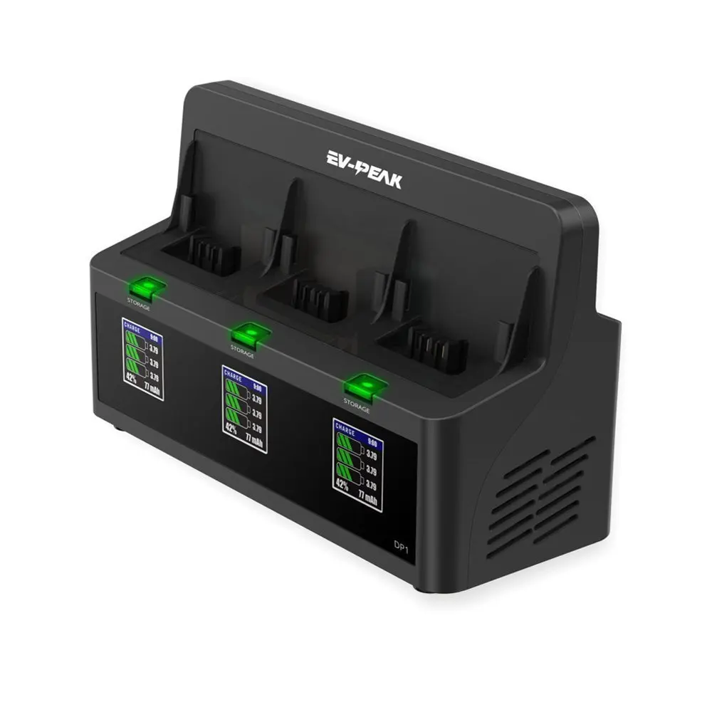 EV-PEAK DP2 3 канала 35 W/CH 3.5A/CH 2 зарядное устройство с балансовым током 400mA для Модель