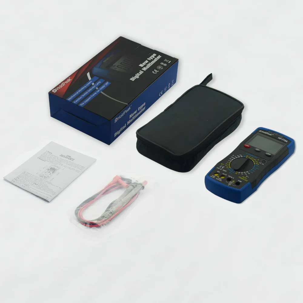 Цифровой вольтметр Multimetro с сумкой для переноски | Инструменты