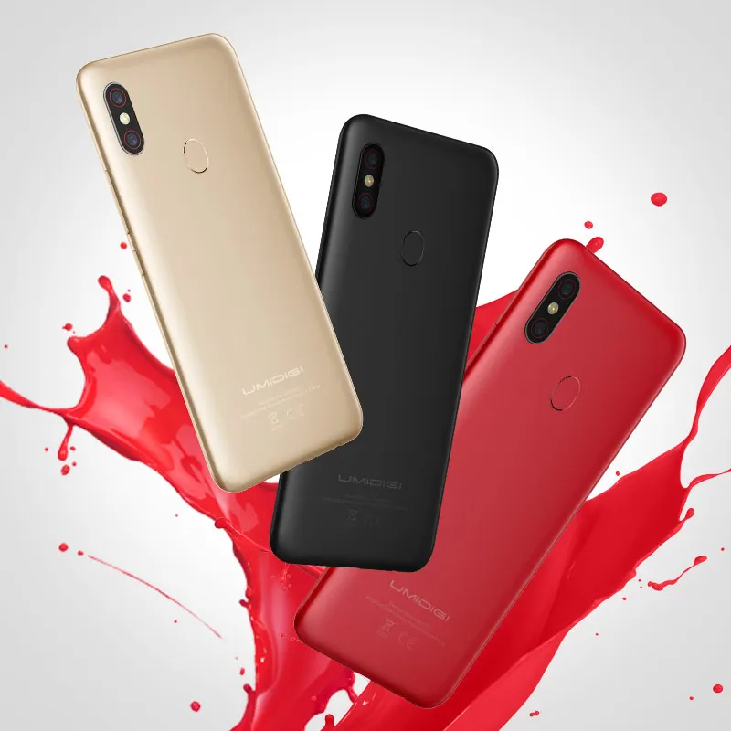 UMIDIGI F1 Android 9 0 6 3 &quotFHD + 128 Гб rom 4 ram Helio P60 5150 мАч большая батарея 18 Вт Быстрая зарядка