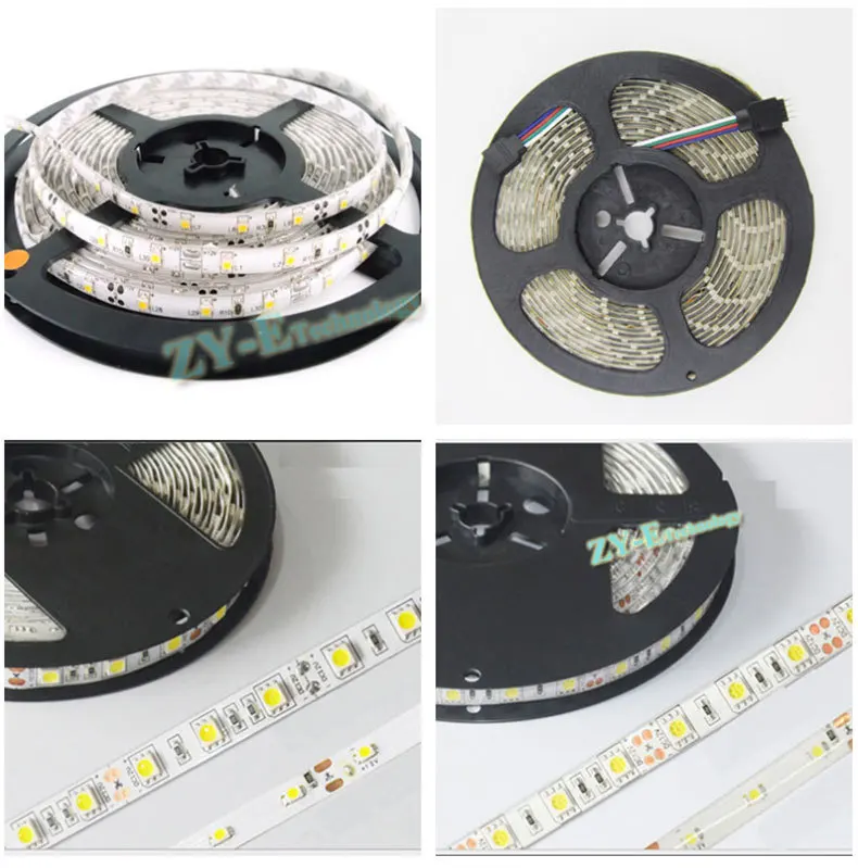 Водонепроницаесветодиодный Светодиодная лента 2835 RGB 5 м 300 SMD + пульт