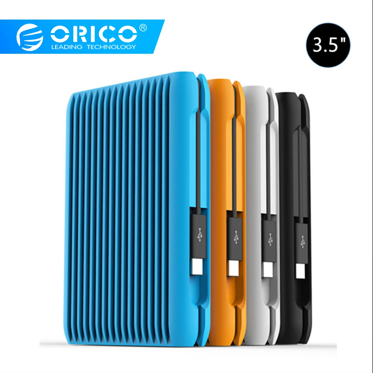 ORICO 2 ТБ USB3.1 Gen2 TYPE C 3 5 10 Гбит/с высокоскоростные противоударные Внешние жесткие