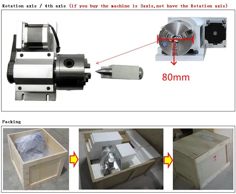 

CNC milling engraving machine 3020 ball screw USB port mach3 control 500W spindle wood cnc