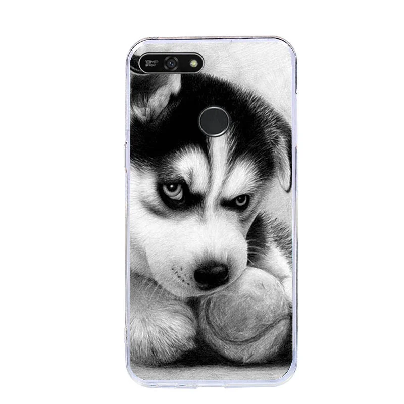 Чехол Sof из ТПУ для Alcatel 1 S 1 S 1X1 3C 3V 5V C7 3 3L 1C с милым рисунком кота, силиконовый защитный чехол для телефона