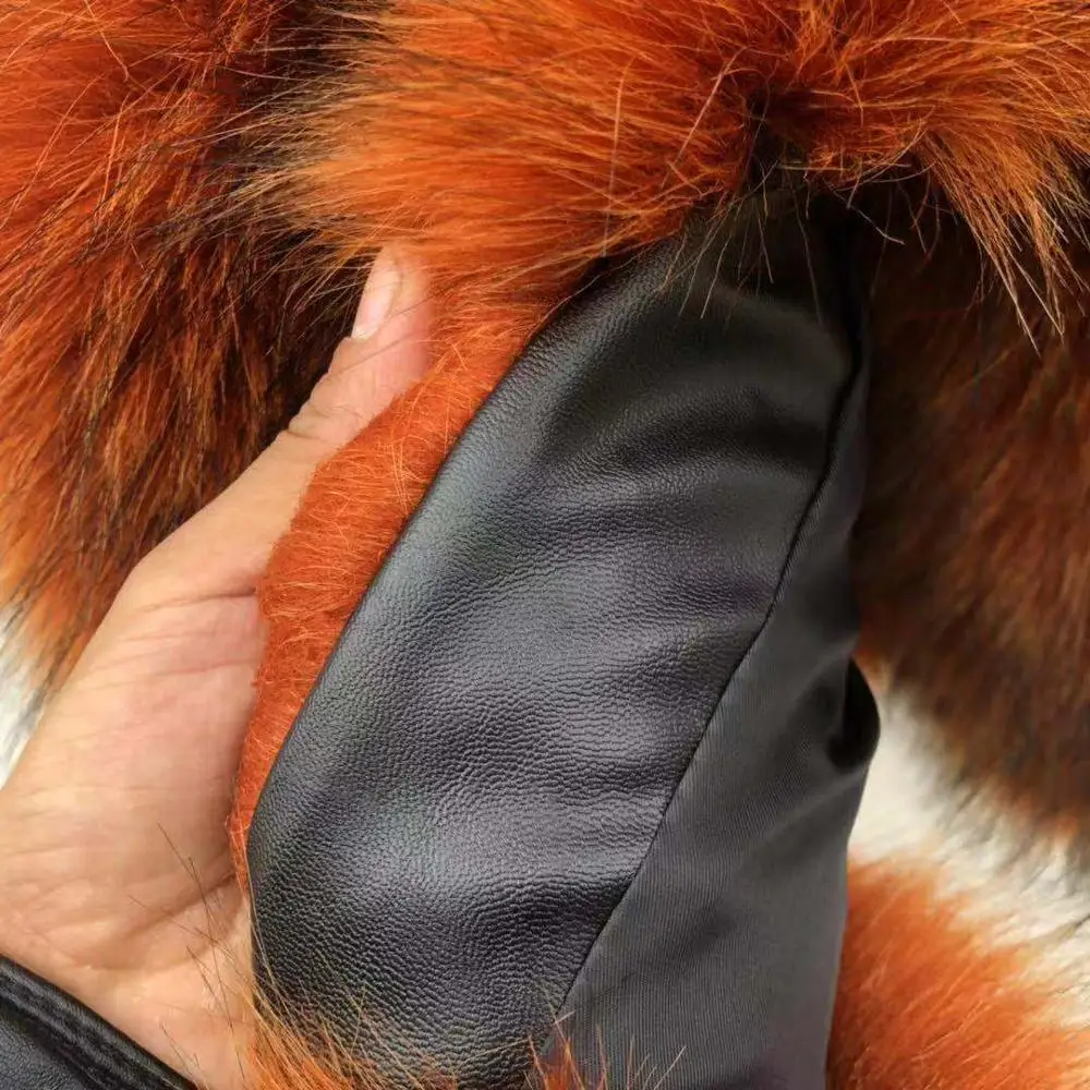 Savabien High Imitation Fluffy Soft Faux Fur Vest Women Fashion Winter Crop Tops Sleeveless Warm Fur Jackets Festival Fur Gilet