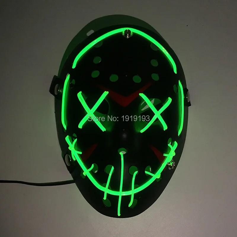 Горячая Распродажа десять цветов выбирает EL маска пасхальные вечерние и