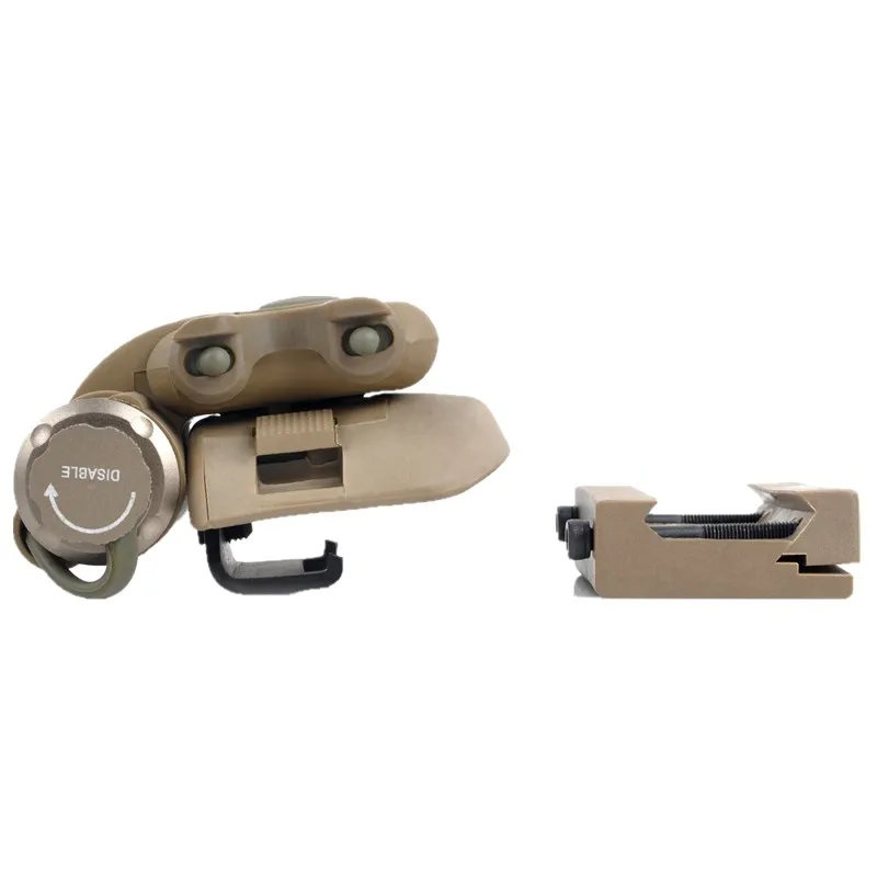 Тактический шлем светильник лампы Набор GEN 2 белых светодиодный с ИК черный