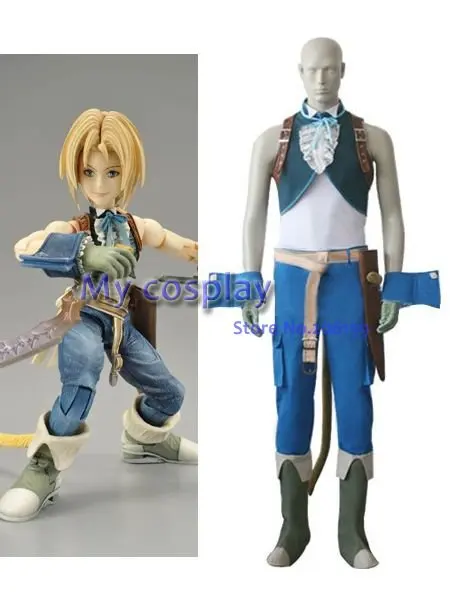 

Anime Final Fantasy Cosplay clothing- Final Fantasy IX Zidane Tribal Cosplay Costume - Freeshipping