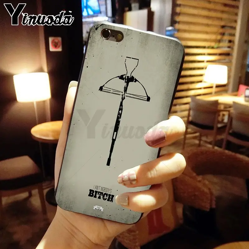 Новинка Yinuoda the walking dead hero чехол для телефона Fundas iPhone 6 S plus 7 8 Plus X Xs MAX 5 5S XR