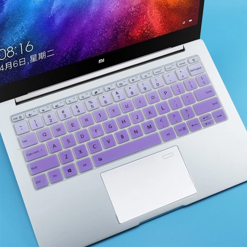 Силиконовый чехол для клавиатуры Xiaomi Mi Air 13 3 дюйма Защитная пленка ноутбука