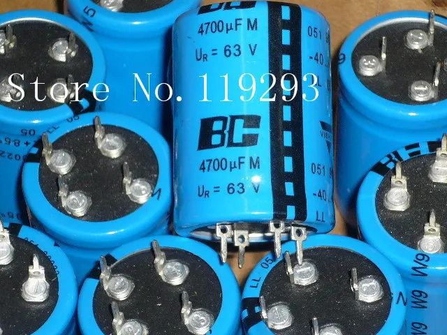 [BELLA] VISHAY Vishay BC 4700 мкФ/63 V Четыре pin-10 шт./лот | Электронные компоненты и