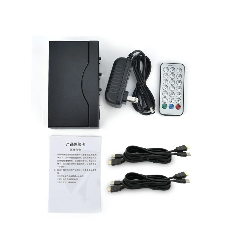 2 порта HDMI KVM интеллектуальный коммутатор 2 в 1 выход пульт дистанционного управления usb HD компьютерный разветвитель компьютерная клавиатура мышь дисплей обмен