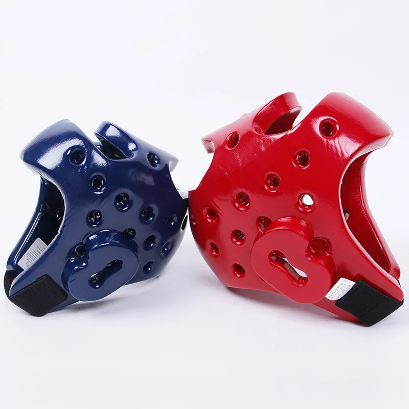 

2018 Manufacturers Wholesale Boxing Helmet Adult Child Fight Sanda Taekwondo Head protectors PU helmet