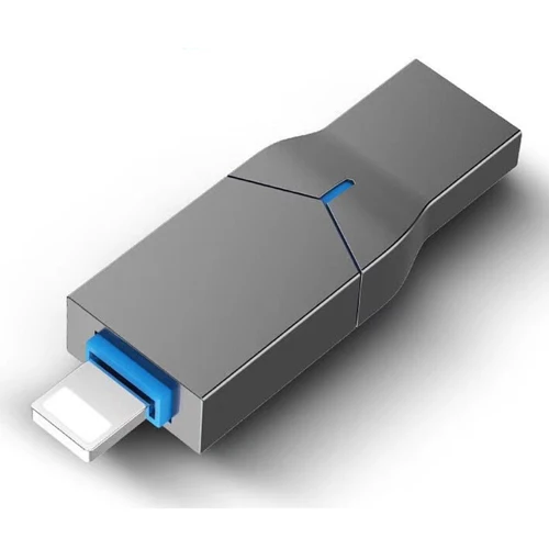 128 gb фотостудия USB флэш-накопитель для iPhone XR Xs Max X 8 7 6 iPad 64gb lightning Memory Stick 32gb OTG Флешка USB 3,0 16G - Цвет: Lightning-USB 3.0