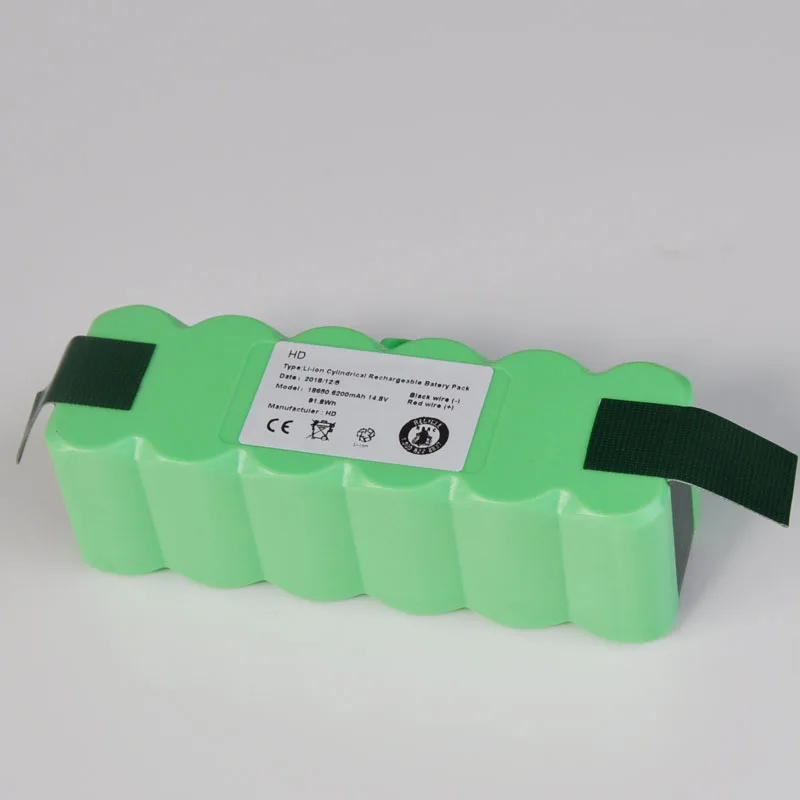 14 8 V литий ионная аккумуляторная батарея 6200mAh пылесос подметальный робот для Irobot