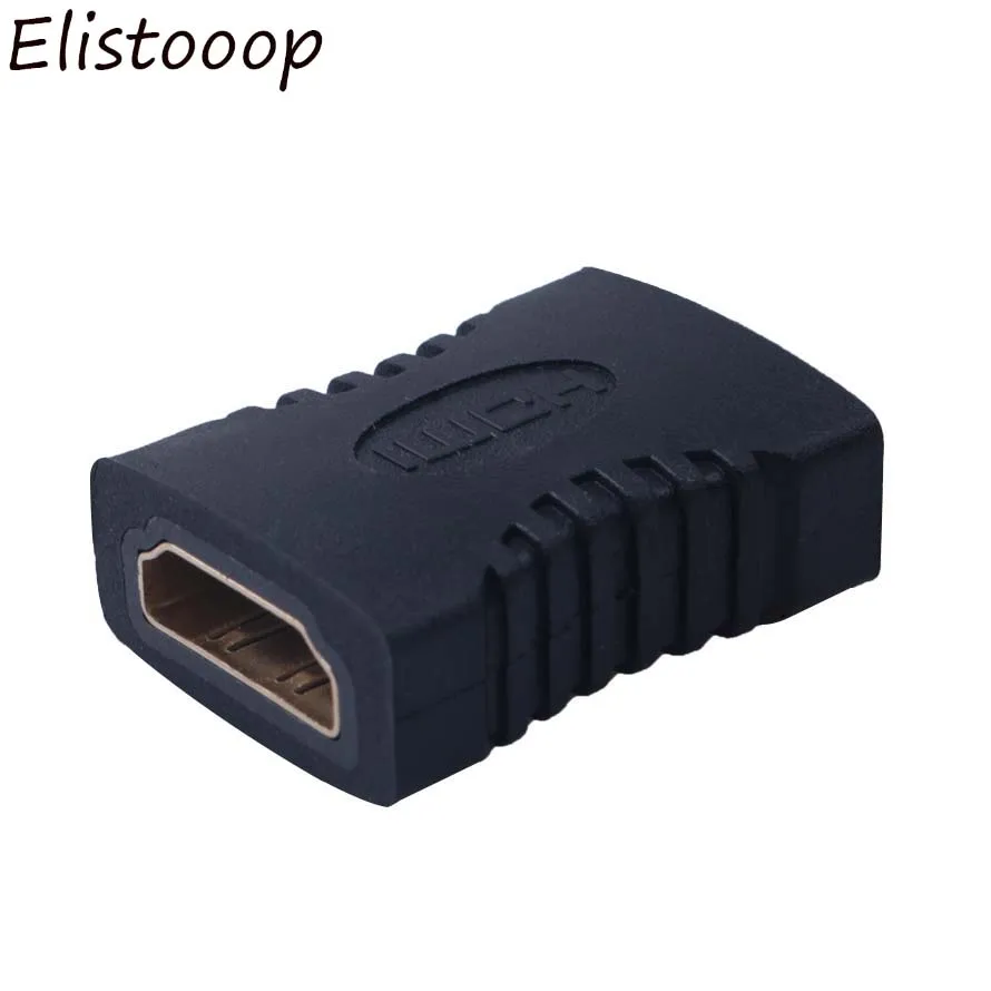 Elitooop HDMI адаптер Мама мама соединитель расширителя позолоченный F/F конвертер для