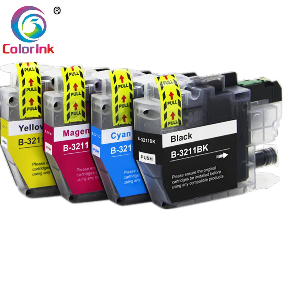Картридж ColorInk LC3211 3213 для принтера Brother DCP J772DW J774DW MFC J890DW J895DW|Чернильные картриджи| |