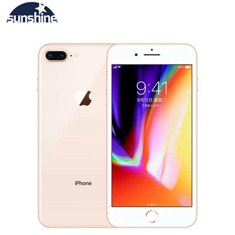 Apple iPhone х оригинальный iPhone 8 Plus, 3 Гб оперативной памяти, 64 ГБ разблокированные сотовые телефоны пикселей, 3 Гб оперативной памяти, 64/256 ГБ ROM 5,5 дюйм ...