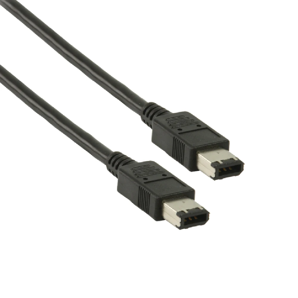 IEEE1394 кабель Firewire шнур 6 Pin до 1 5 M (cooper проводник + фолинг AL оплетка) |
