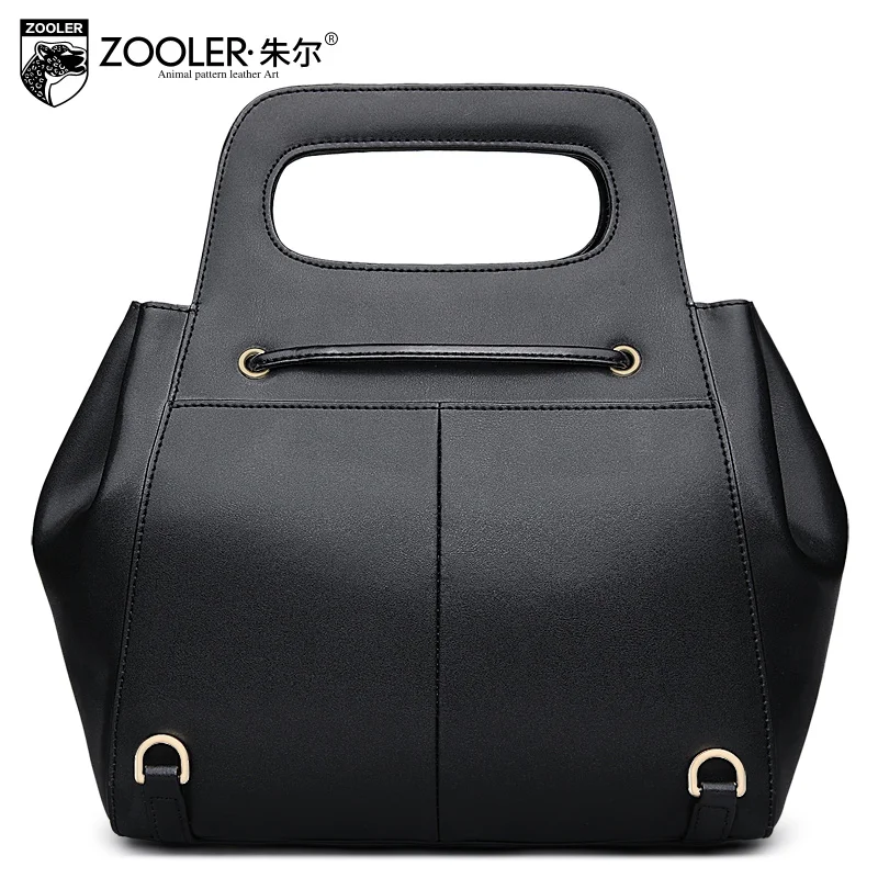 Zooler женщины кожаные сумки тенденции моды серпантин плечи мешок женский шнурок