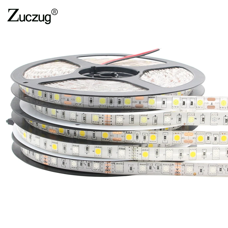 Светодиодная лента 5050 RGB суперяркость DC 12 V Гибкая v светодиодный неоновый свет