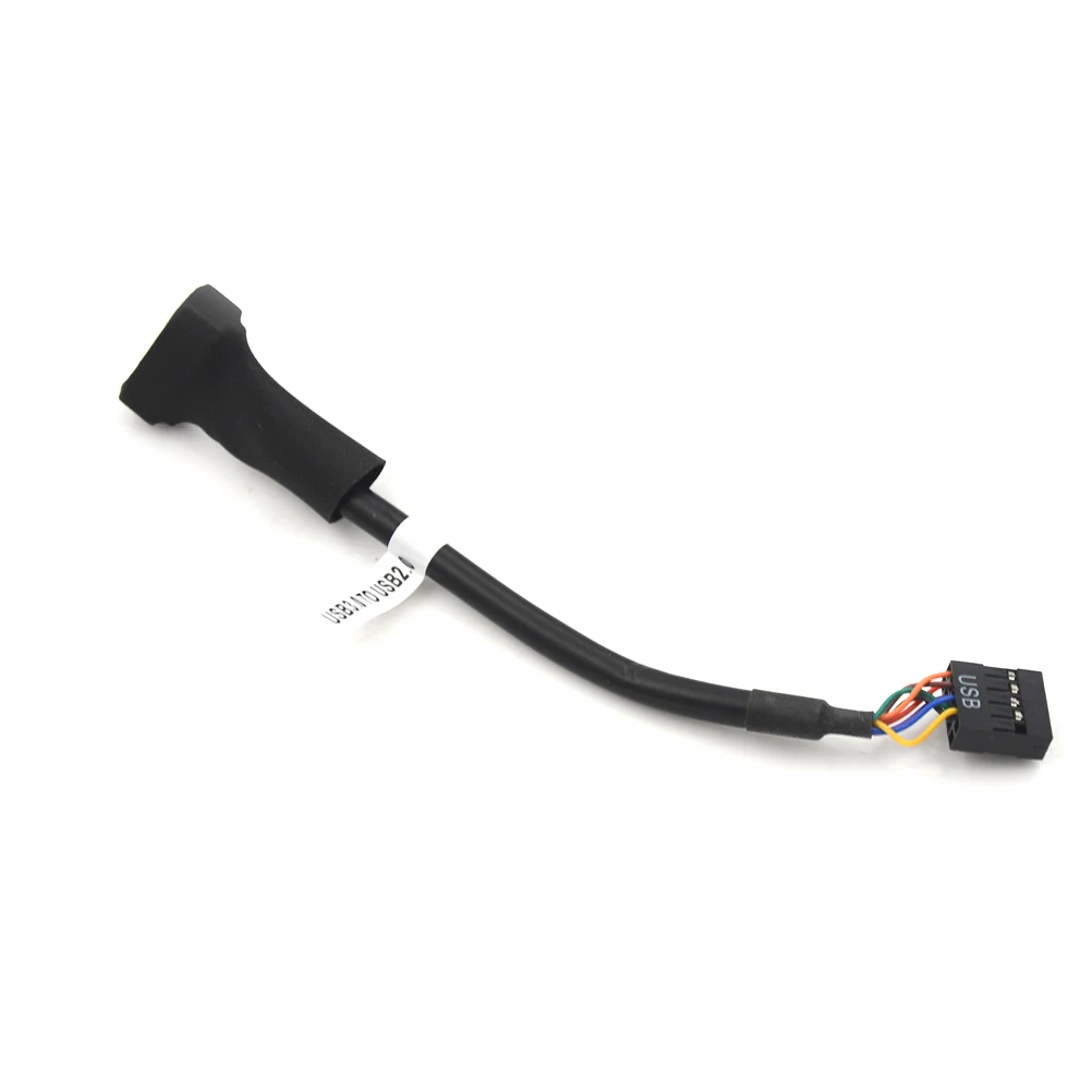 20 Pin USB 3 0 Женский к 9 2 Мужской материнская плата адаптер Шнур|Компьютерные кабели