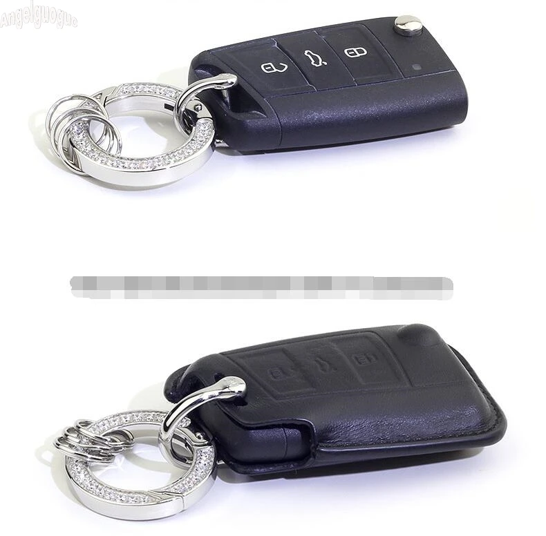 Роскошный модный брелок для BMW AUDI VW Maserati и т. Д. 1 3 5 7 серия X1 A3 A4 A6 Q7 Golf 6