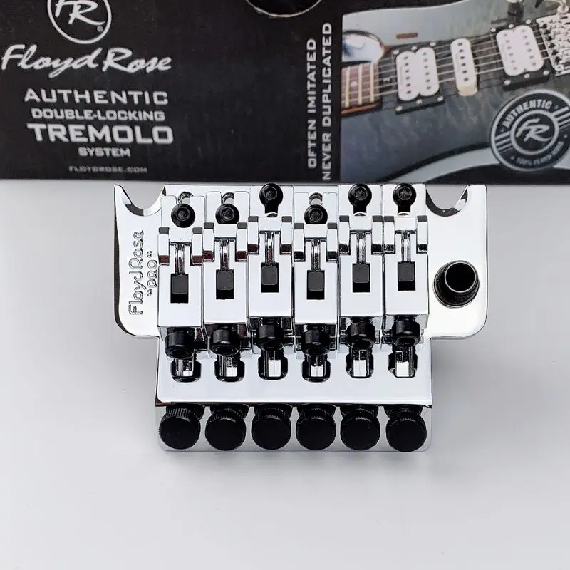 Pro тремоло Системы Флойд Роза мост FRTP1000 Серебристый Хром с R2 гайка | Спорт и
